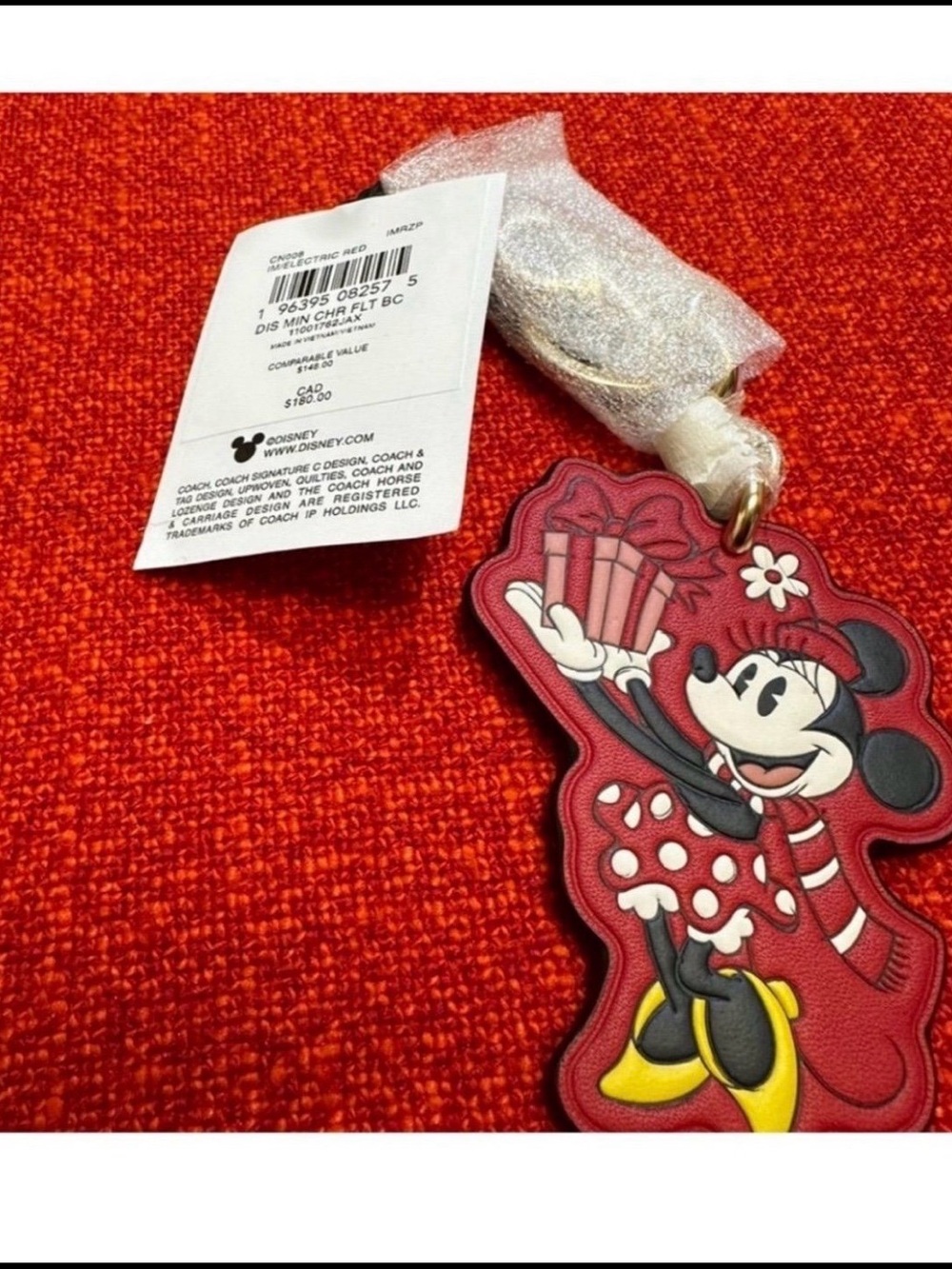 ❤️❤️❤️Disney x Coach Bag charm ❤️❤️❤️